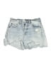 Daze Blue Denim Shorts Size 25 waist - photo 1