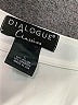 Dialogue Solid Ivory Short Sleeve T-Shirt Size L - photo 7
