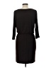 Sandra Darren Solid Black Casual Dress Size 12 - photo 2