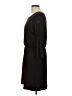 Sandra Darren Solid Black Casual Dress Size 12 - photo 5