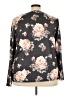 Shein Curve Black 3/4 Sleeve Blouse Size 4X - photo 2
