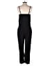 Old Navy 100% Rayon Solid Black Jumpsuit Size XS - photo 2