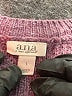a.n.a. A New Approach Houndstooth Purple Pullover Sweater Size L - photo 7