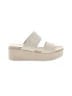 J/Slides Ivory Wedges Size 10 - photo 1