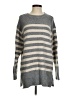Ann Taylor Stripes Gray Pullover Sweater Size XS - photo 1