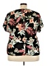Emery Rose Black Short Sleeve Blouse Size 4X - photo 2