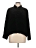 J.Jill 100% Rayon Black Long Sleeve Blouse Size L - photo 1