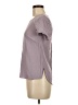 DR2 100% Rayon Purple Short Sleeve Top Size XS - photo 5
