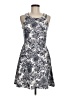 H&M Paisley Gray Cocktail Dress Size M - photo 1