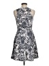 H&M Paisley Gray Cocktail Dress Size M - photo 2