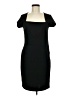 Suzy Shier Solid Black Cocktail Dress Size M - photo 1