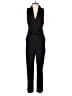 H&M 100% Polyester Solid Black Jumpsuit Size 0 - photo 1