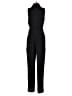 H&M 100% Polyester Solid Black Jumpsuit Size 0 - photo 2