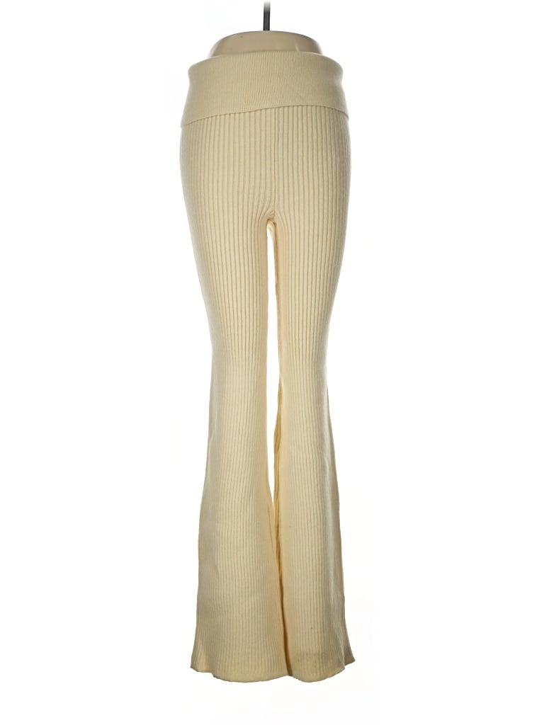 Pre-owned Double Zero Dress Pants In Gold