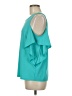 Kensie Teal Sleeveless T-Shirt Size M - photo 5