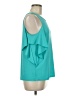 Kensie Teal Sleeveless T-Shirt Size M - photo 4