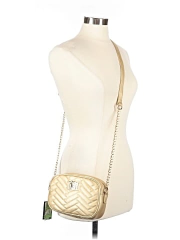 Badgley Mischka Leather Crossbody Bag - back