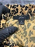 J.Crew 100% Polyester Animal Print Gold Long Sleeve Blouse Size M - photo 7
