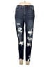 American Eagle Outfitters Animal Print Blue Jeans Size 2 - photo 1