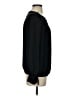 Ann Taylor LOFT 100% Polyester Black Long Sleeve Blouse Size S - photo 4