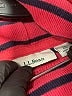 L.L.Bean 100% Cotton Stripes Red Turtleneck Sweater Size M - photo 7