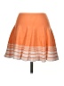 Mustard Seed Stripes Orange Casual Skirt Size S - photo 1