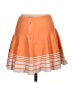 Mustard Seed Stripes Orange Casual Skirt Size S - photo 2