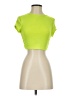 Shein Green Short Sleeve Turtleneck Size 2 - photo 1
