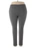 Kay Unger Chevron-herringbone Gray Active Pants Size 3X - photo 1