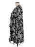 Primark 100% Polyester Paisley Gray Black Casual Dress Size 6 - photo 5