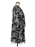 Primark 100% Polyester Paisley Gray Black Casual Dress Size 6 - photo 4
