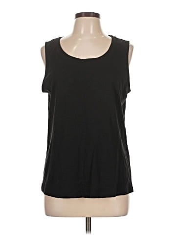 Christopher & Banks Sleeveless T-Shirt (view 1)