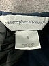 Christopher & Banks Solid Black Blue Casual Skirt Size S - photo 3