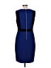 Dana Buchman Color Block Blue Cocktail Dress Size 12 - photo 2