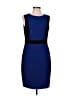 Dana Buchman Color Block Blue Cocktail Dress Size 12 - photo 1