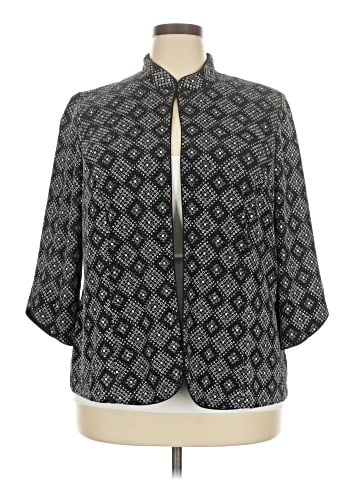Alex Evenings 3/4 Sleeve Blouse (view 1)