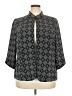 Alex Evenings Gray 3/4 Sleeve Blouse Size 2X - photo 1
