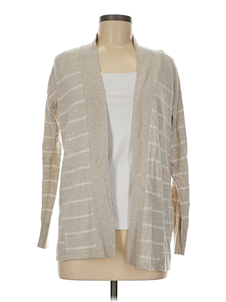 Pre-owned Banana Republic Cardigan Sweater In Tan