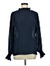 Unbranded Blue Black Long Sleeve Blouse Size M - photo 1
