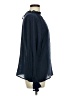 Unbranded Blue Black Long Sleeve Blouse Size M - photo 4