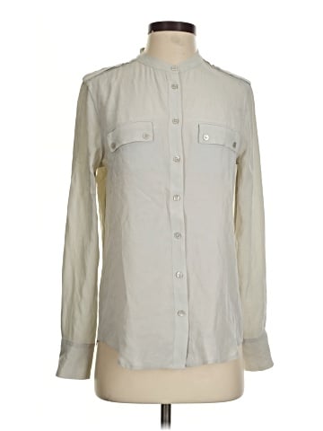 Equipment Long Sleeve Button-Down Shirt (view 1)