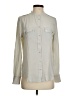 Equipment Ivory Long Sleeve Button-Down Shirt Size S - photo 1