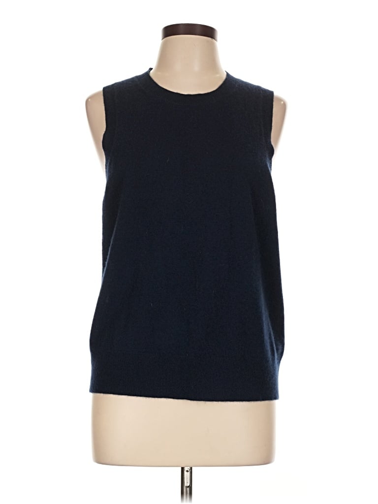 Pre-owned Jcrew Sweater Vest In Blue
