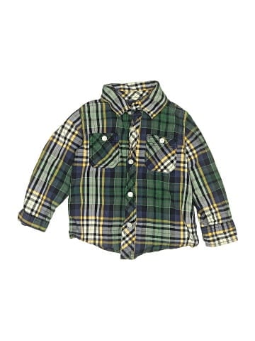 Baby Gap Outlet Long Sleeve Button-Down Shirt (view 1)