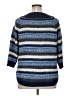 Westport Stripes Blue Pullover Sweater Size 1X - photo 2