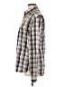 Assorted Brands Plaid Gray Long Sleeve Button-Down Shirt Size L - photo 5