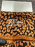 Weekend Animal Print Orange Leggings Size L - photo 7