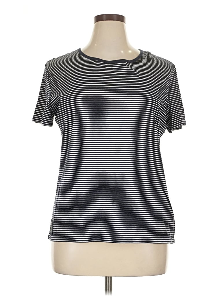 Pre-owned Lauren Jeans Co. Short Sleeve T-shirt In Gray