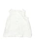 Carter's 100% Cotton Ivory Sleeveless Blouse 3-6 MO / 6 MO - photo 2