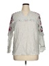 Style&Co Gray 3/4 Sleeve Blouse Size XL - photo 1